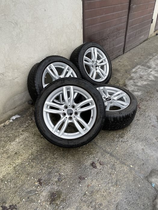 (161) Koła, Felgi 5x112 17” Germany, Audi, Bridgestone