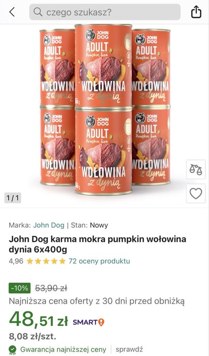 John Dog mono protein