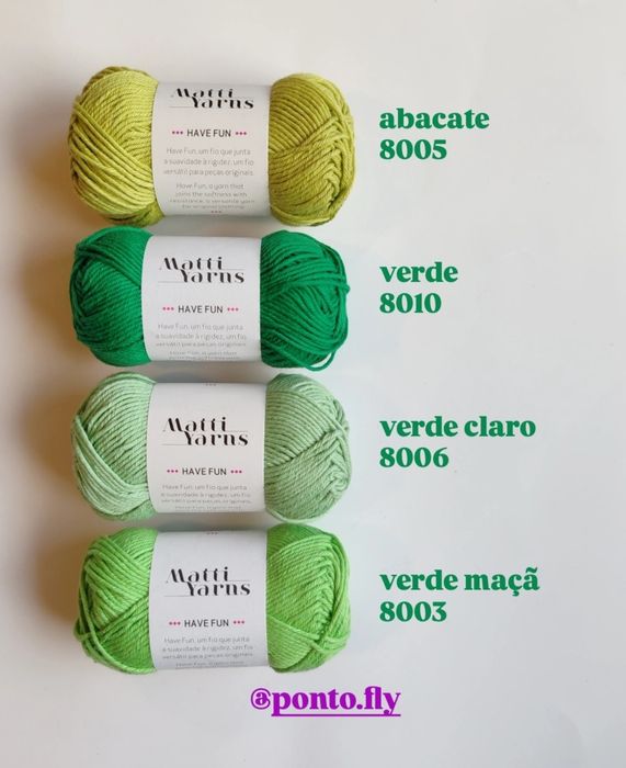 HAVE FUN novelos de algodão