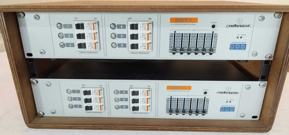mesa e amplificação iluminação Botex Controller DMX DC-1224