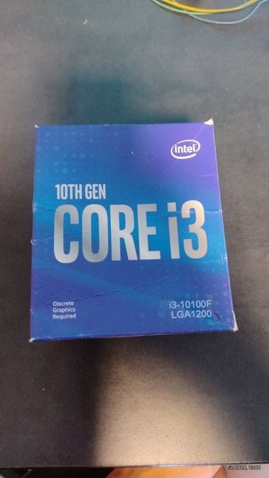 Intel i3 10100f + chłodzenie box