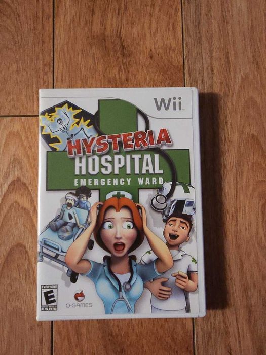 Hysteria Hospital: Emergency Ward Nintendo Wii made in Portugal
