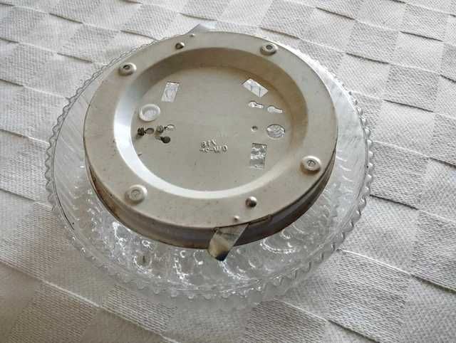 Aplique Tecto Redondo Vidro