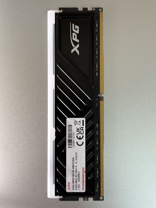 Оперативна пам'ять  з RGB підсвіткою ADATA XPG Spectrix D35G RGB DDR4 16GB 3600MHz CL18 Стан нової