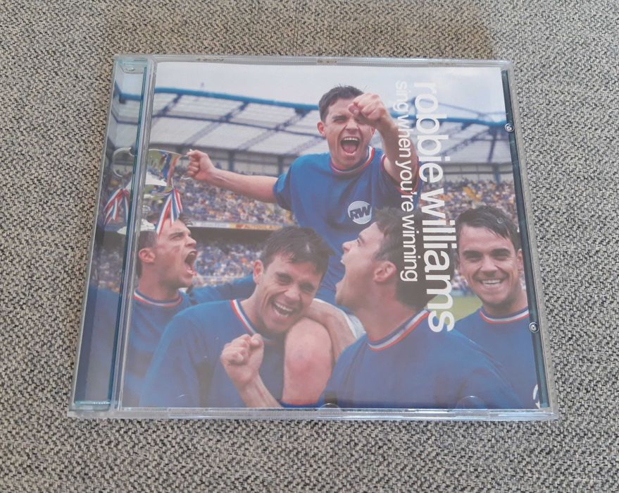 CD música Robbie Williams "Sing When you're winning"