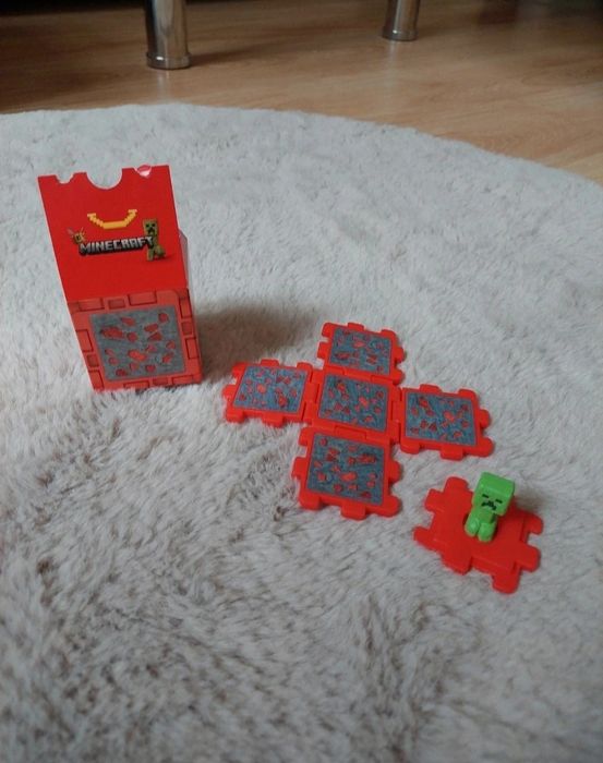 Blok redstone i creeper minecraft McDonald's