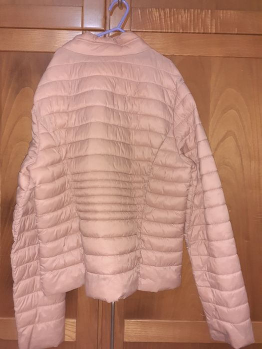 Casaco parca rosa