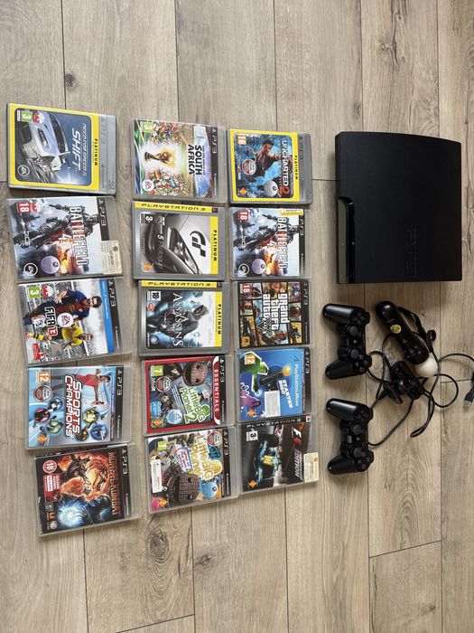 Konsola ps3 malo używana zestaw