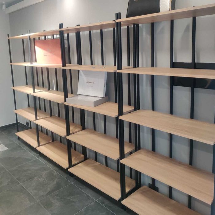 Стелажі лофт від виробника в офіс, магазин, квартиру.