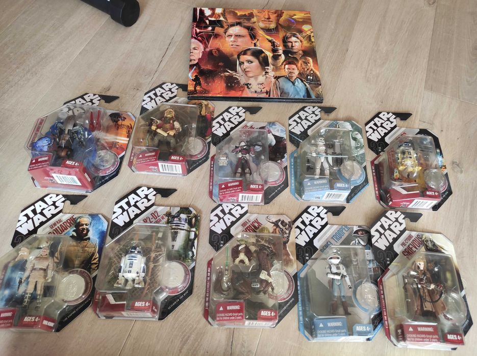 Figurki Figurka STAR WARS Gwiezdne Wojny CAŁA KOLEKCJA 2007rok