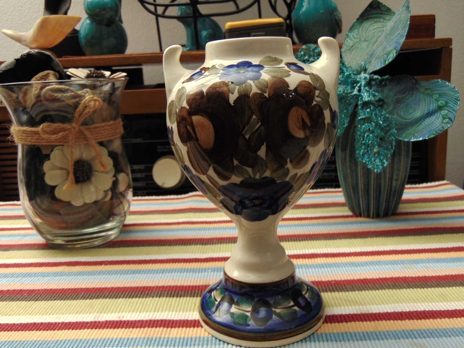 KOŁO / WŁOCŁAWEK- fajans polski -Puchar / Wazon