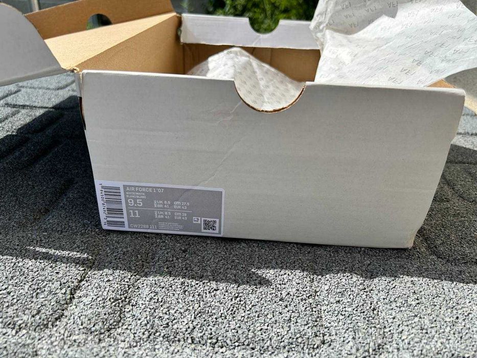 Nike Air Force Low 1 White розмір (40, 41, 42, 43, 44, 45) Original