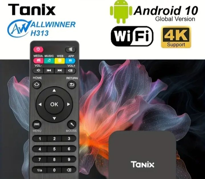 Box android 2gb  por 16 gb a mais pequena do mercado.Tanix