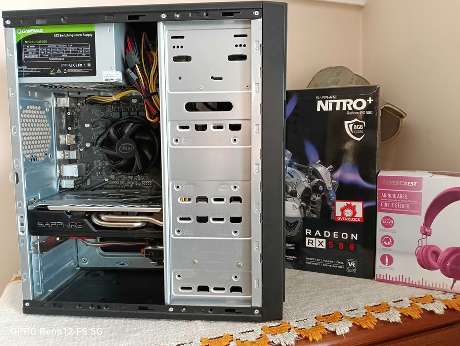 Ігровий ПК Intel Core i5-11400, Ram 32gb, Ssd-256gb, Hdd 256 video 8GB