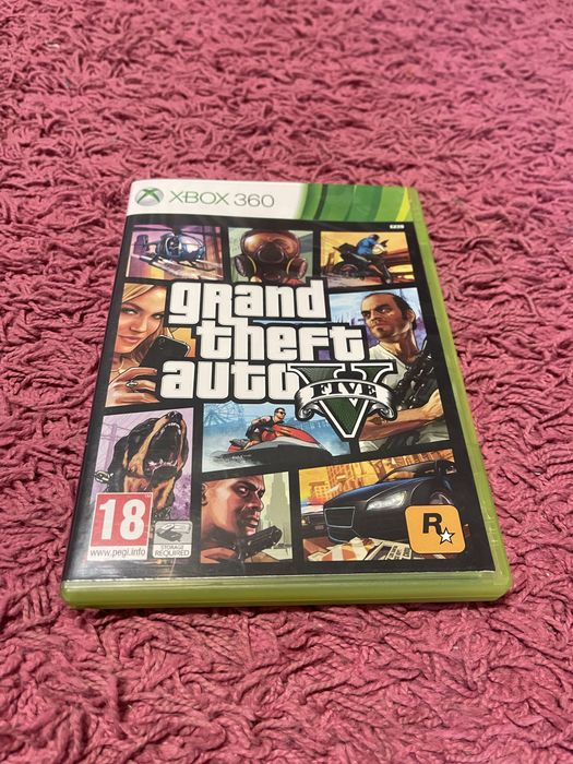 Компакт диск GTA5 для Xbox 360