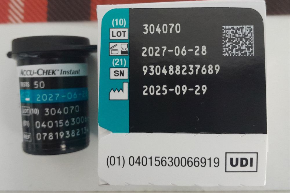 Тест- смужка ACCU-CHEK 50шт. Instant