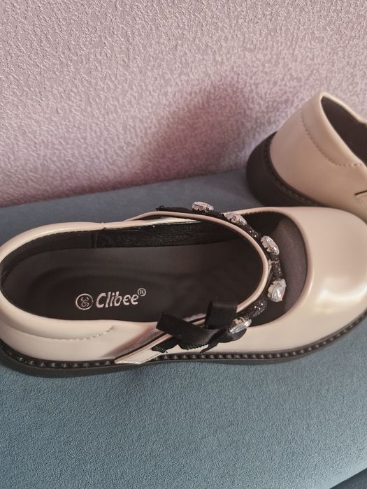 Туфли на девочку Clibee застежка/липучка