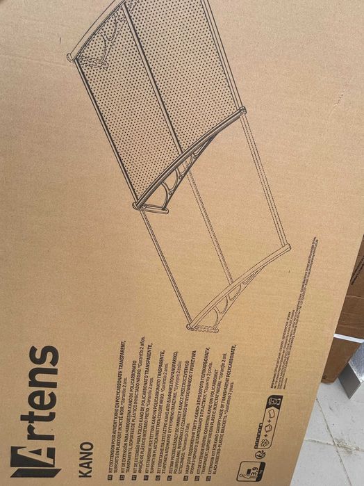 extensão ARTENS KANO para ampliar cobertura de porta NOVO