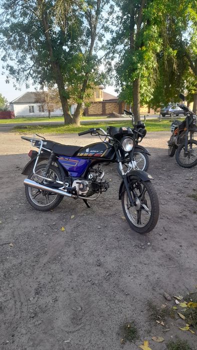 Мотоцикл альфа 72сс