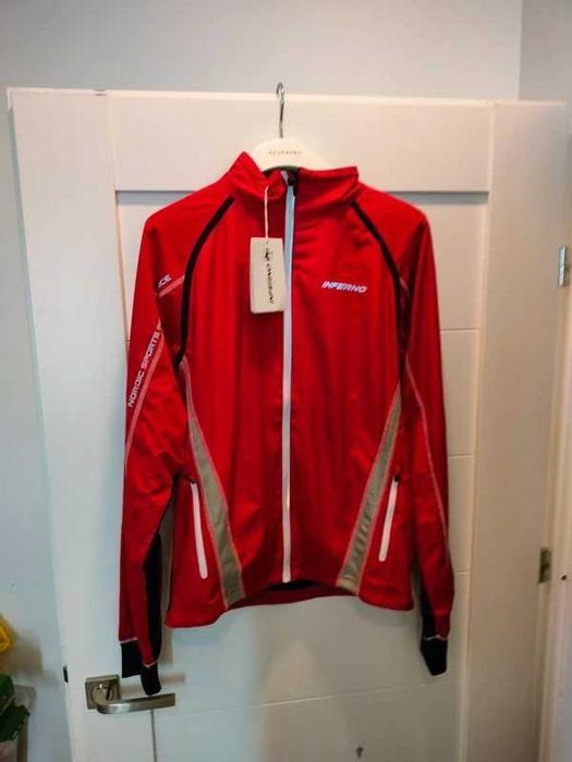 Kurtka Dragon extreme uni red roz. S