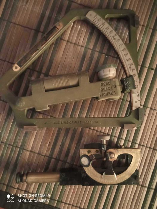 Conjunto peça militar + quadrante