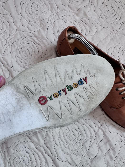 Everybody by Bz. Moda 40 mokasyny skóra naturalna camel