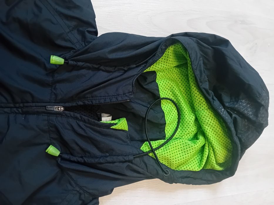 #Nike kurtka przeciwdeszczowa czarna wiatrówka XL