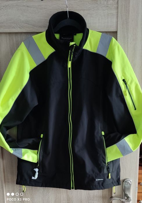 Kurtka robocza Softshell odblaskowa ostrzegawcza Bluewear roz.L