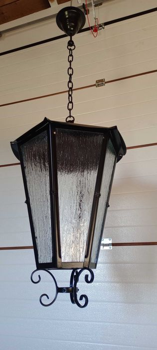 Lampa Kuta Wisząca Metalowa zewnętrzna