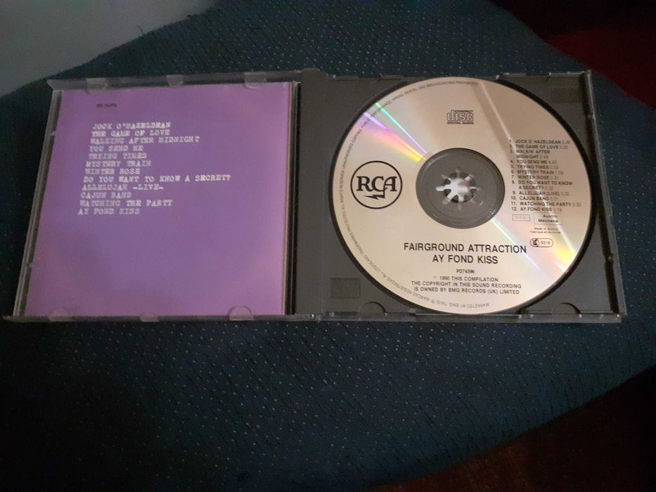 CD  Fairground Attraction  Ay Fond Kiss