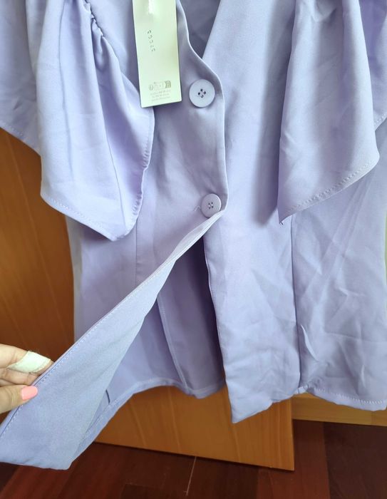 Blusa lilás, tamanho único - nova com etiqueta