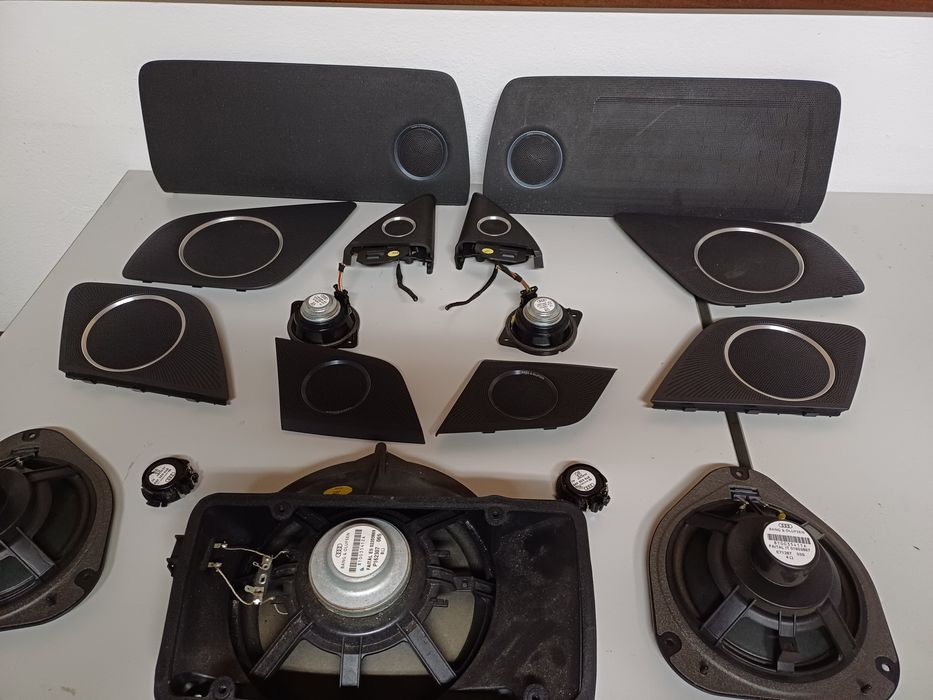 Kit colunas e tampas audi a5 bang