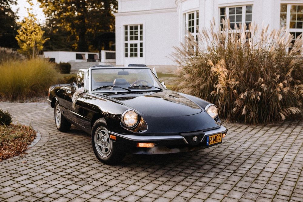 Alfa Romeo Spider auto na wesele. Wolne terminy!