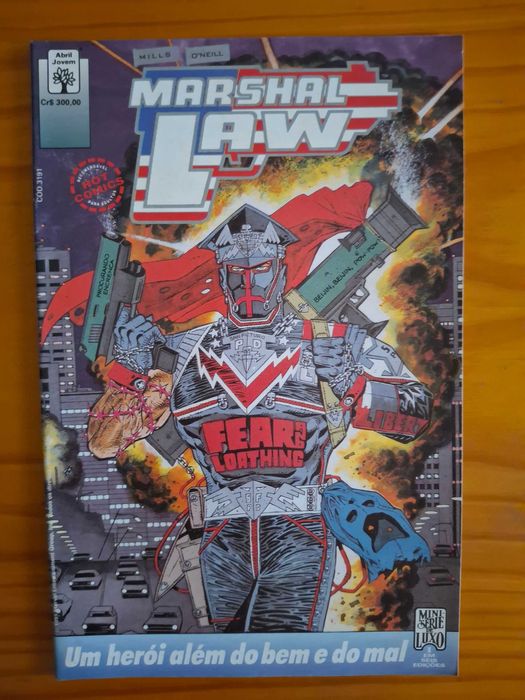 BD Mini Série de Luxo Marshall Law (Mini série em 6 volumes)