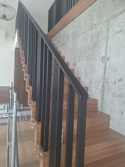 Nowoczesne balustrady stalowe wewnętrzne, Pinterest