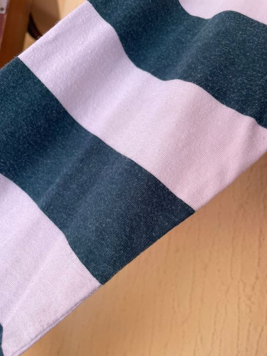 camisola riscas verdes