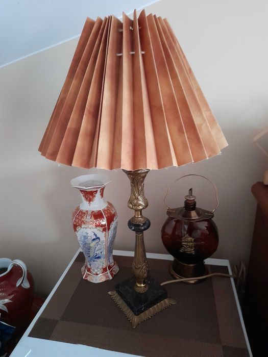 Piekna Lampa mosiądz antyk