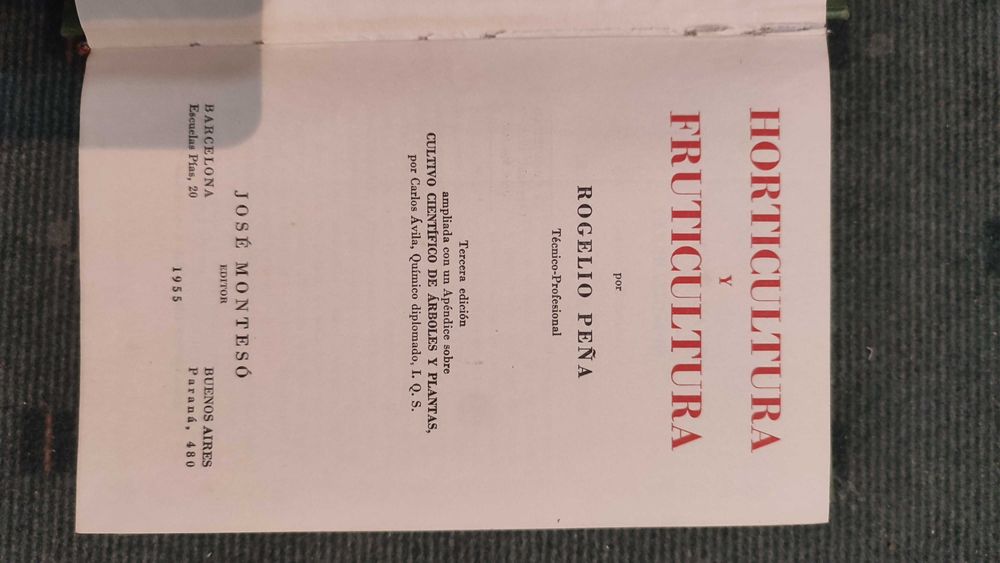 Horticultura y Fruticultura - Rogelio Pena