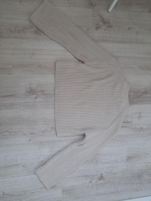 Ciepły modny swetr H&M r.S