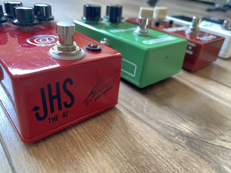 Pedais de guitarra JHS, Maxon, Fulltone, TC electronics - como novos
