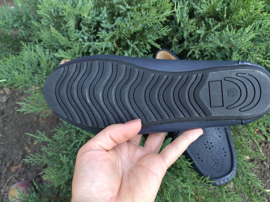 Мокасини туфлі балетки жіночі 39 р 25,5 см