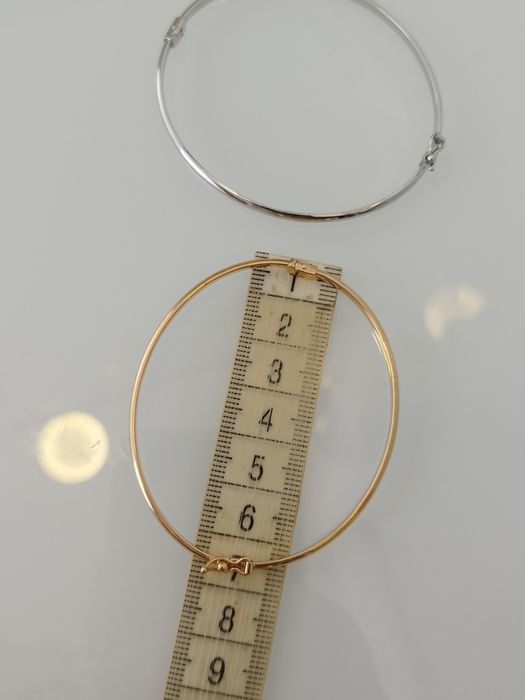Pulseiras em ouro de 19,2kt