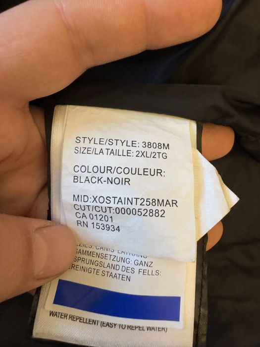 Kurtka zimowa puchowa Canada Goose Wyndham parka XXL