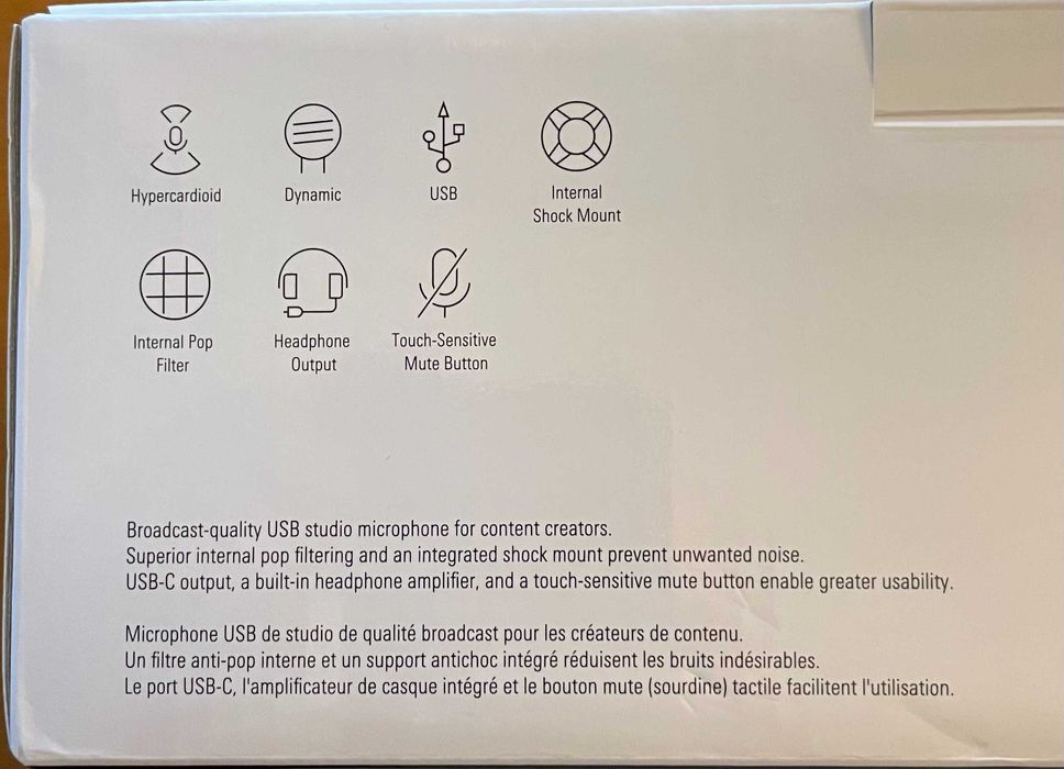 Microfone Audio-Technica AT2040USB (Como Novo + Fatura e Garantia)