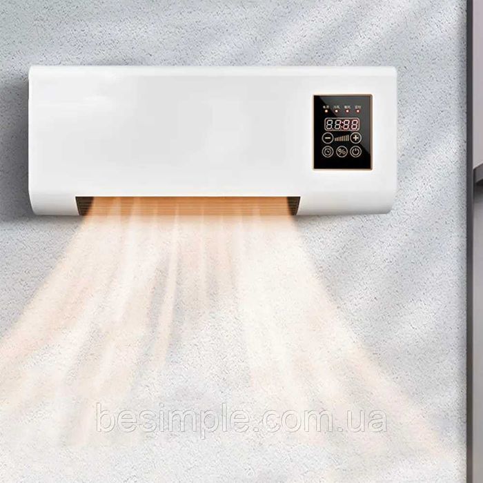 Тепловентилятор обігрівач настінний керамічний кондиціонер