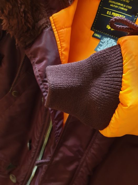 Парка зимняя куртка Аляска N-3 B от Alpha Industries