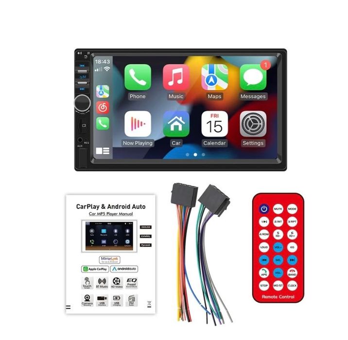 Autorrádio Multimédia OHPA F7018C Pretobluetooth-7