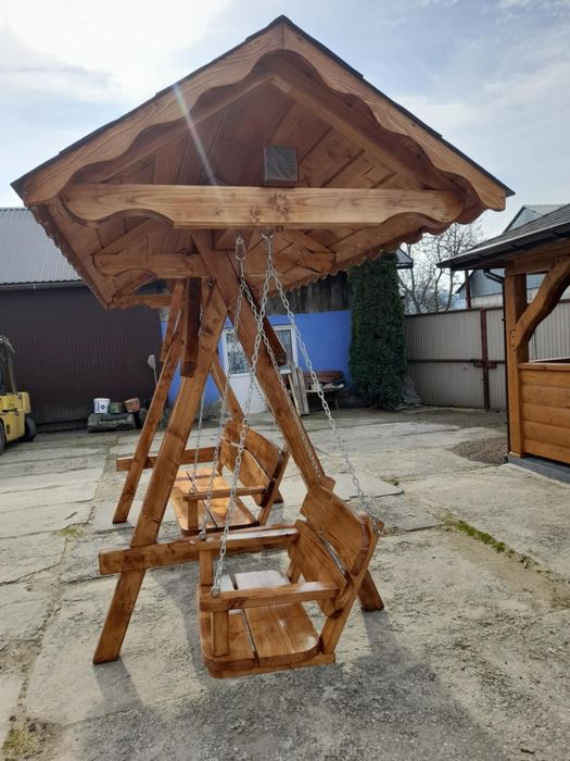 Hustawka ogrodowa, meble ogrodowe PRODUCENT, Ogród, parasol