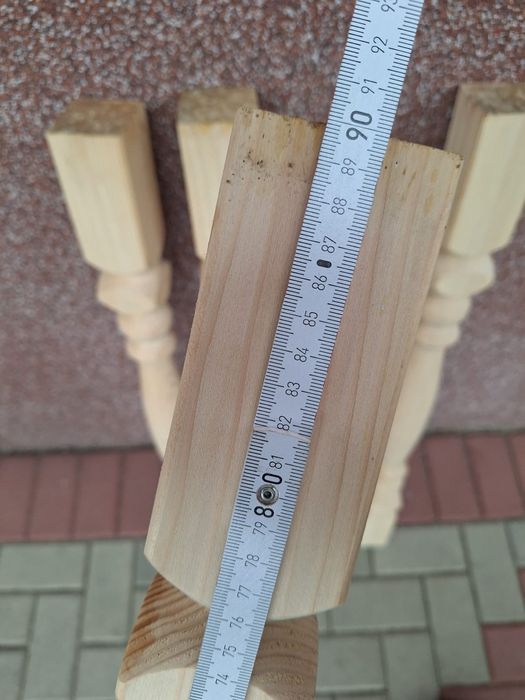 Nogi do stołu toczone