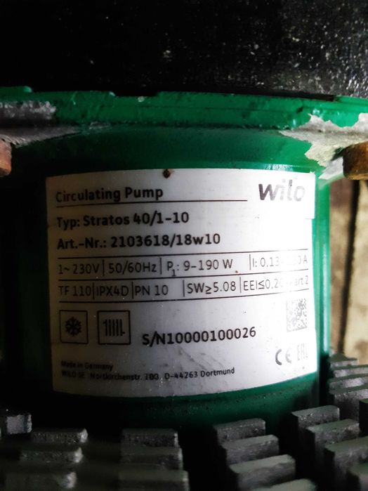 Pompa wilo stratos 40/1-10 nowa